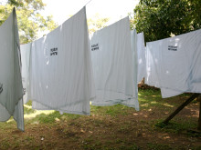 Milimani Hospital, Kisumu. Laundry area.